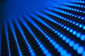 Blue light-emitting diode
