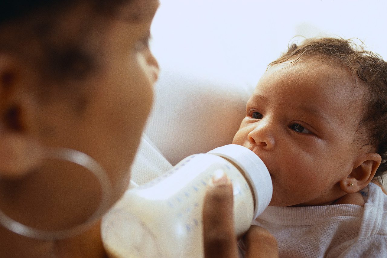 Mother Feeding Her Baby