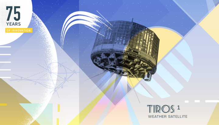 75-years-TIROS-1-Satellite-image graphic