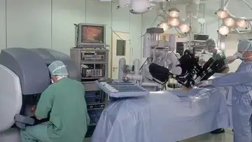 Robotic surgery room