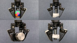 SRI showcases its high dexterous robot grasper and hand