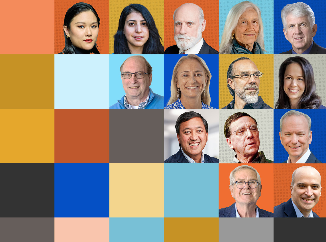 Grid of past PARC Forum guests