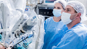 The SRI research behind today’s surgical robotics