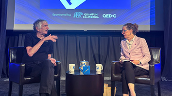 John M. Martinis and Celia Merzbacher at PARC Forum